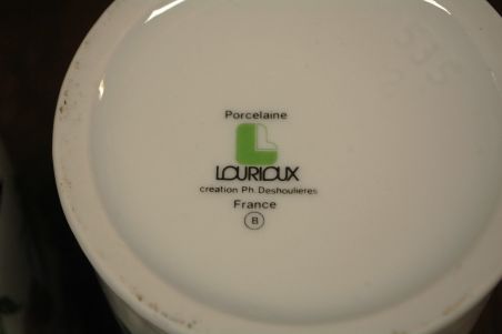 (n-8249/2) La Lourioux portselanist  kuivainetoosid "Le Faune", 2tk