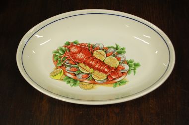 (n-8276/2) Stoviglieria, ovaalne suur mereannivaagen "Vähk"