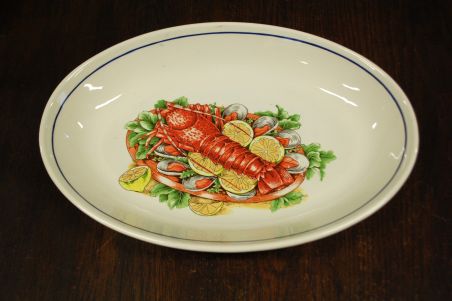 (n-8276/2) Stoviglieria, ovaalne suur mereannivaagen "Vähk"