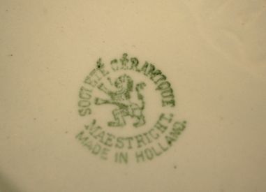 (n-8290) Societe Ceramique, suur lilleline kann