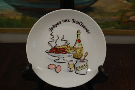 (n-8294) Louis Lourioux, pannkoogitaldrikud, 5tk