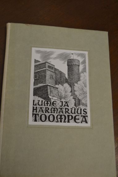 (P-1160)  Mapp Paul Lutheini tinalõiked - Lume ja härmarüüs Toompea