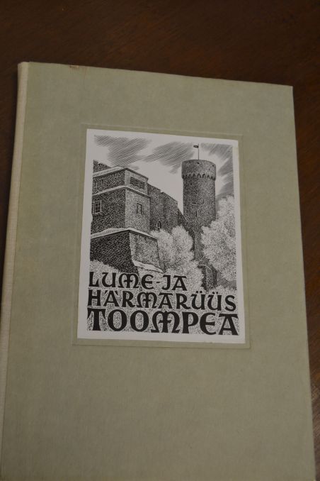 (P-1160)  Mapp Paul Lutheini tinalõiked - Lume ja härmarüüs Toompea