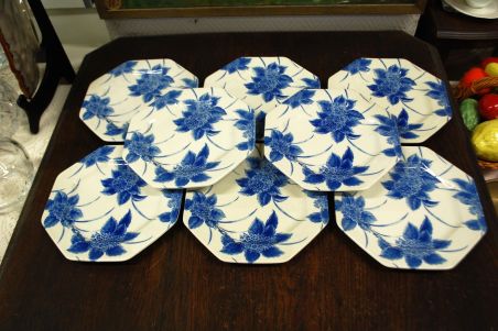 (n-8300) Pier Import, "Lilas" salatitaldrikud, 8tk