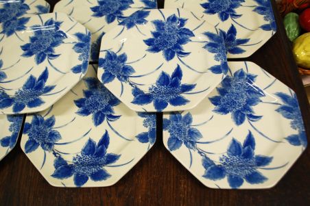 (n-8300) Pier Import, "Lilas" salatitaldrikud, 8tk