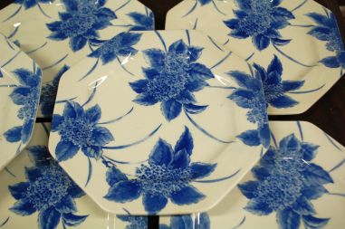 (n-8300) Pier Import, "Lilas" salatitaldrikud, 8tk