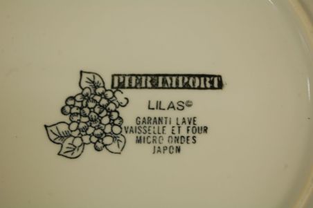 (n-8300) Pier Import, "Lilas" salatitaldrikud, 8tk