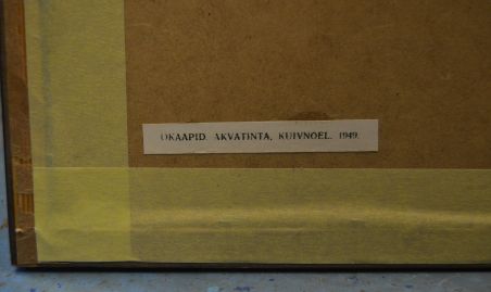 (P-1163) Viiralt, trükirepro Okaapid
