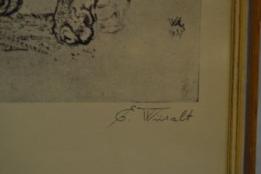 (P-1164) Viiralt, trükirepro Puuma ja panter