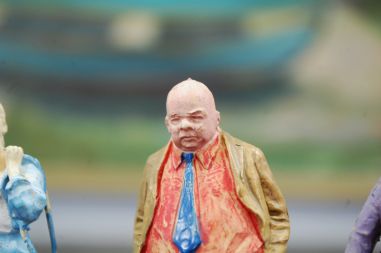 (n-8326) Käsitsimaalitud minifiguurid, 20tk komplektis