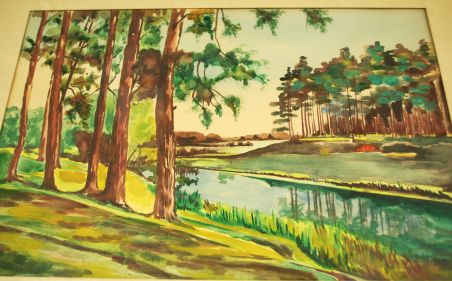(P-1169) Adoson, akvarell 1970, Eesti