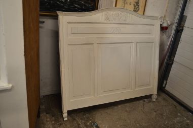 (L-878) Valge voodiots