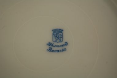 (n-8432) Bavaria Schumann, pitsiline puuviljadega kauss