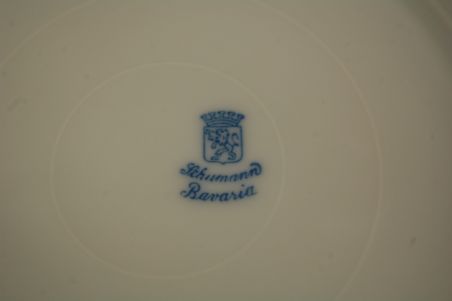 (n-8432) Bavaria Schumann, pitsiline puuviljadega kauss