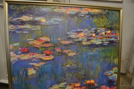 (n-8457) Suur raamitud Monet repro