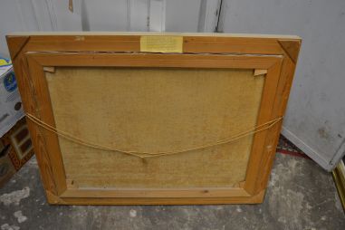 (n-8467) Niels A. Henningsen suur lõuendil maal