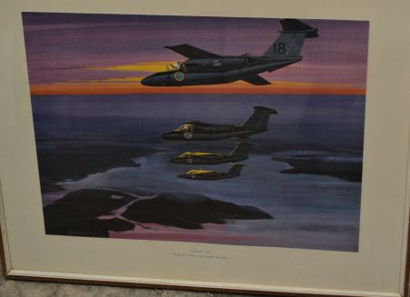 (n-8472) Saab hävituslennukitest trükirepro, 1968