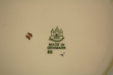 (n-8482/8) B&G, Bing & Grondahl Kjobenhavn, "Heimdal", praetaldrikud, 4tk