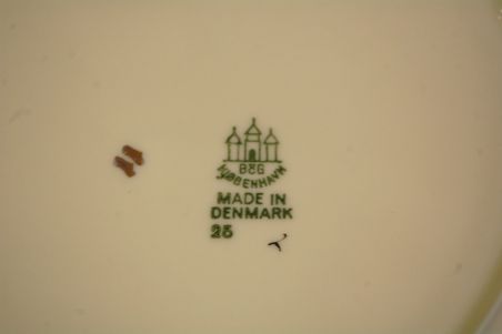 (n-8482/8) B&G, Bing & Grondahl Kjobenhavn, "Heimdal", praetaldrikud, 4tk