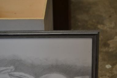 (n-8518) Põrsastega pliiatsijoonistus