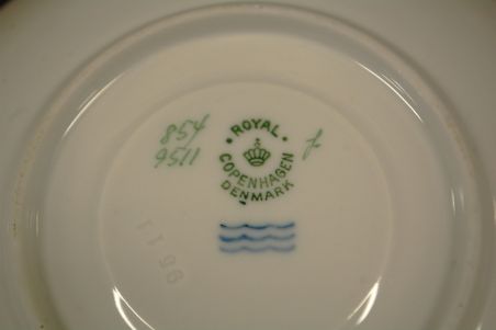 (n-8534/2) Royal Copenhagen, "Odense" kohvitassid-taldrikud 6tk komplektis