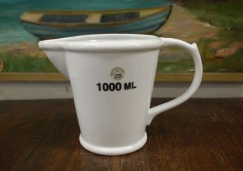 (n-8537) Stelkompaniet, portselanist mõõdukann 1000ml 2