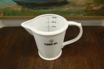 (n-8537) Stelkompaniet, portselanist mõõdukann 1000ml