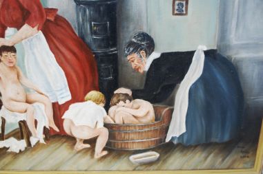(n-8544) Bente Lykke, raamitud õlimaal