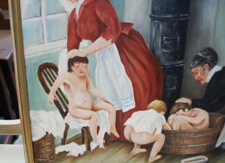 (n-8544) Bente Lykke, raamitud õlimaal