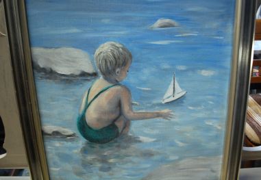 (n-8545) Suvine maal lõuendil aastast 1979
