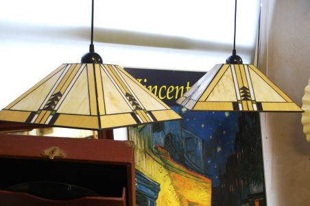 (L-900) Tiffany stiilis laelamp
