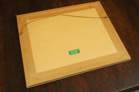(n-8553) Raamitud töö kangal "Ratsanik"
