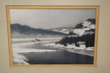 (n-8554) L.Smidt, raamitud töö "Maastik"
