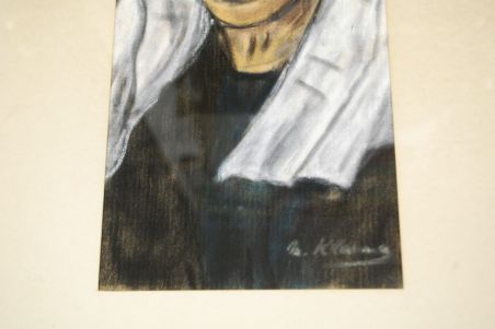 (n-8555) M. Klarmo, raamitud pastell