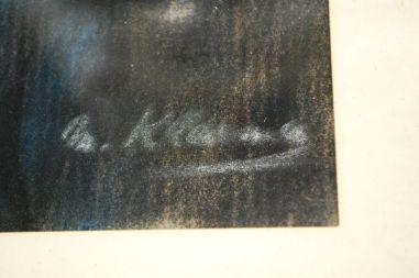 (n-8555) M. Klarmo, raamitud pastell