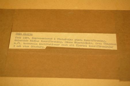 (n-8555) M. Klarmo, raamitud pastell