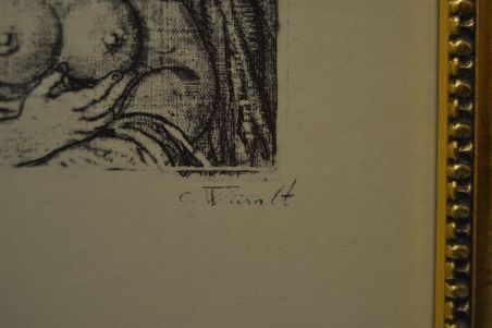 (P-1175) Viiralt, trükirepro Kolm naist