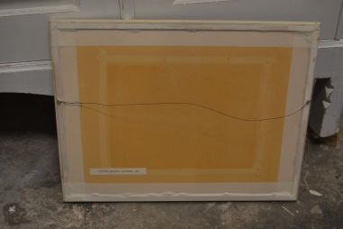 (P-1177) Viiralt, trükirepro Viljandi maastik
