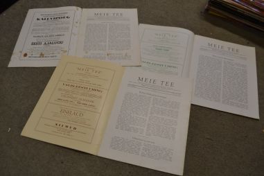 (n-449) 3 ajakirja Meie Tee