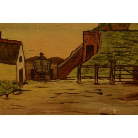 (P-407)  Raamitud maal "Maal", signeeritud