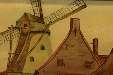 (P-407)  Raamitud maal "Maal", signeeritud