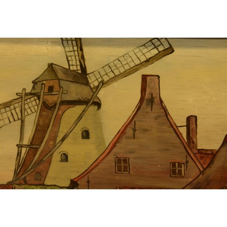 (P-407)  Raamitud maal "Maal", signeeritud