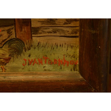 (P-407)  Raamitud maal "Maal", signeeritud