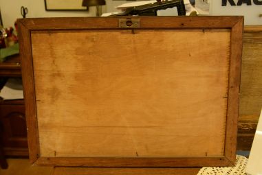 (P-407)  Raamitud maal "Maal", signeeritud