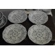 (n-4567/3) Bavaria Arabella Indiscblau õlelillemustriga supi-pastataldrikud, 4tk