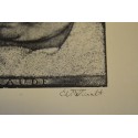 (P-781) Viiralt, trükirepro Claude. Puugravüür. 1936