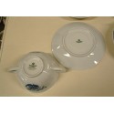 (n-5082/5) Villeroy & Boch Heinrich, China Blue, puljongikausid-taldrikud, 6tk