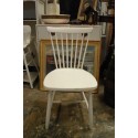 (L-356) Valge puidust tool