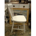 (L-356) Valge puidust tool