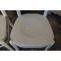 (L-365) Valged puidust toolid, 2tk